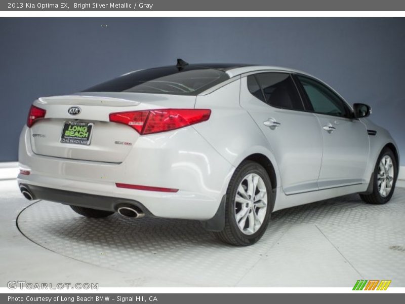 Bright Silver Metallic / Gray 2013 Kia Optima EX