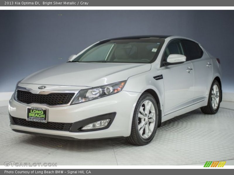 Bright Silver Metallic / Gray 2013 Kia Optima EX