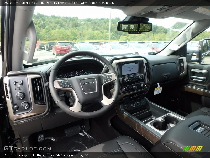 Dashboard of 2018 Sierra 2500HD Denali Crew Cab 4x4