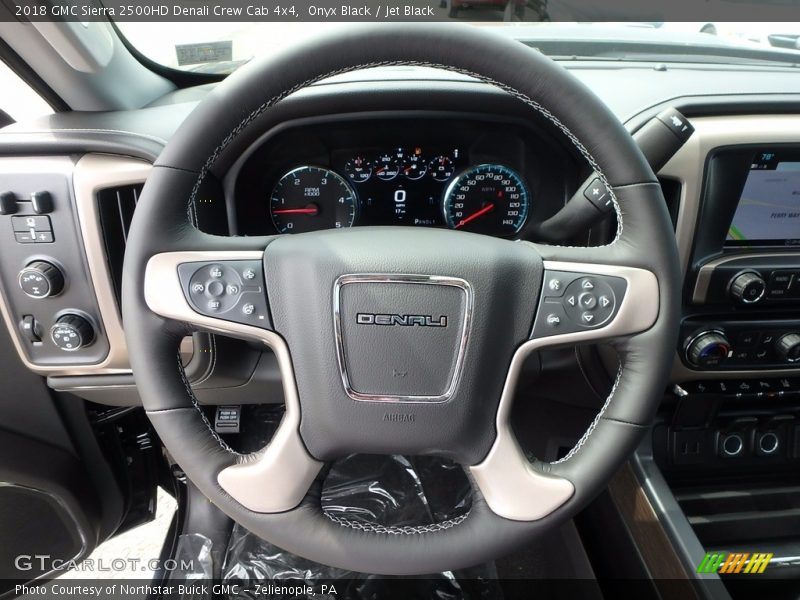  2018 Sierra 2500HD Denali Crew Cab 4x4 Steering Wheel