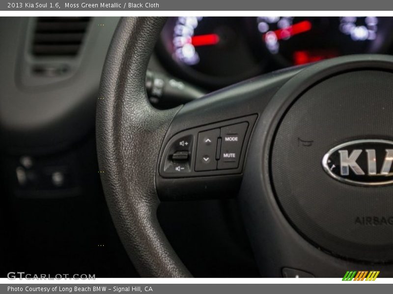 Moss Green Metallic / Black Cloth 2013 Kia Soul 1.6