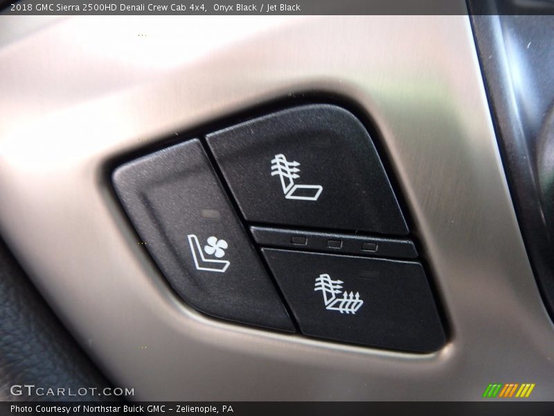 Controls of 2018 Sierra 2500HD Denali Crew Cab 4x4