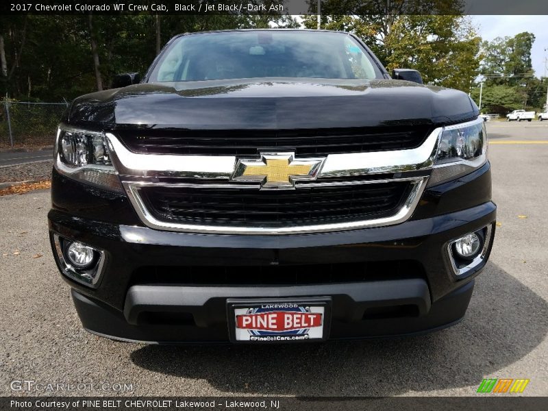 Black / Jet Black/­Dark Ash 2017 Chevrolet Colorado WT Crew Cab