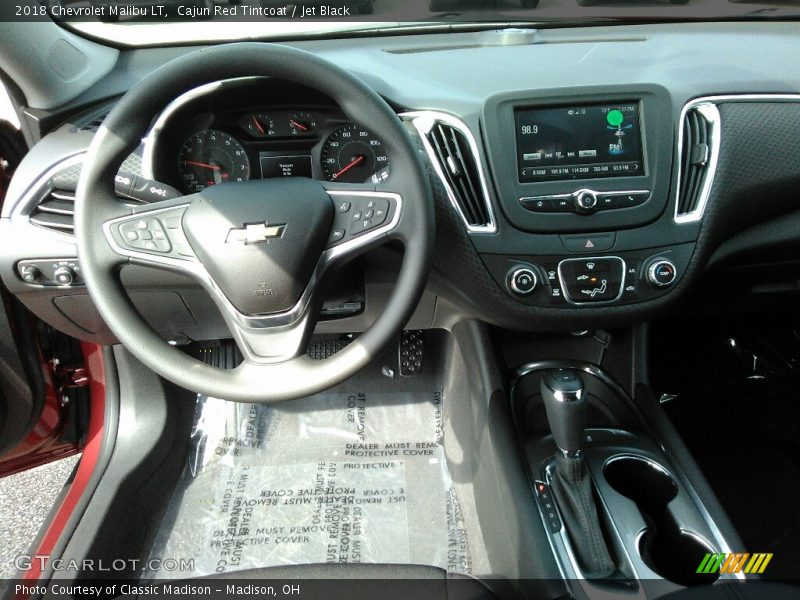 Cajun Red Tintcoat / Jet Black 2018 Chevrolet Malibu LT