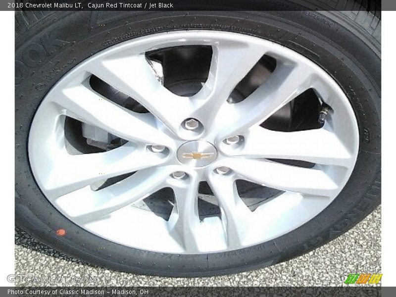 Cajun Red Tintcoat / Jet Black 2018 Chevrolet Malibu LT