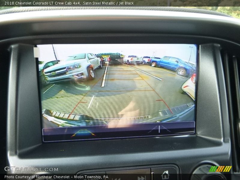 Satin Steel Metallic / Jet Black 2018 Chevrolet Colorado LT Crew Cab 4x4