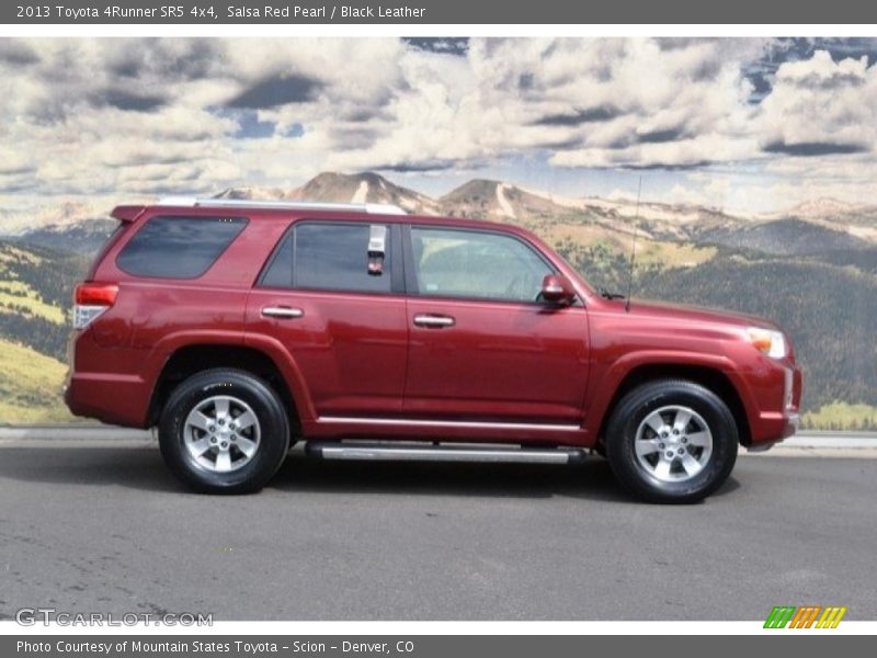 Salsa Red Pearl / Black Leather 2013 Toyota 4Runner SR5 4x4