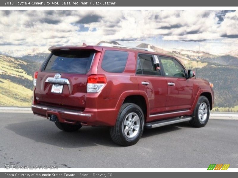 Salsa Red Pearl / Black Leather 2013 Toyota 4Runner SR5 4x4