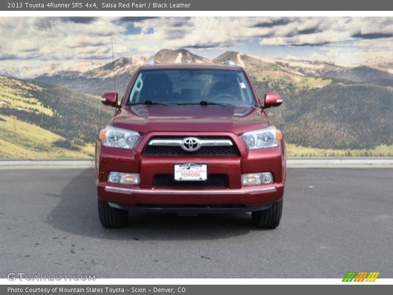 Salsa Red Pearl / Black Leather 2013 Toyota 4Runner SR5 4x4