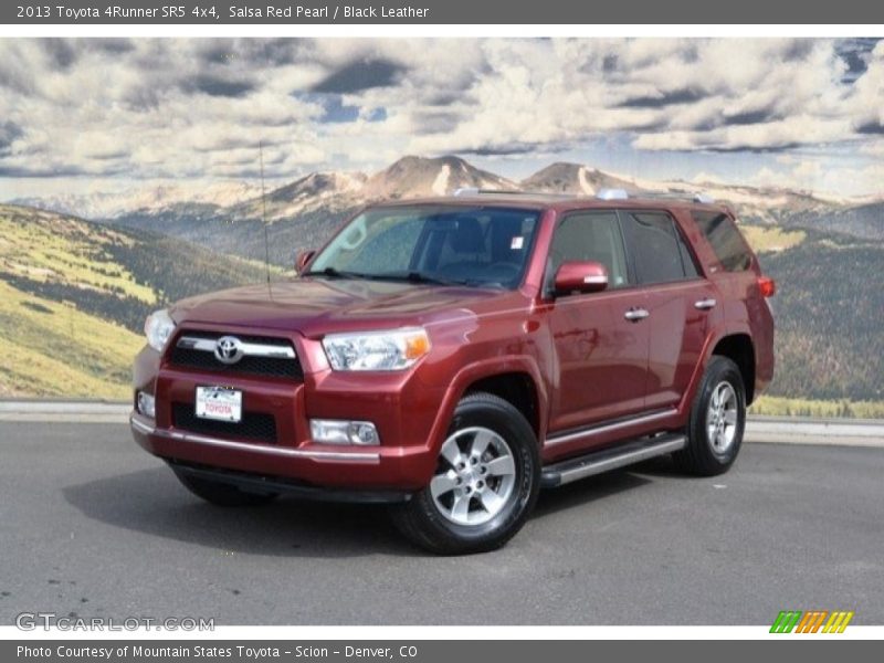 Salsa Red Pearl / Black Leather 2013 Toyota 4Runner SR5 4x4
