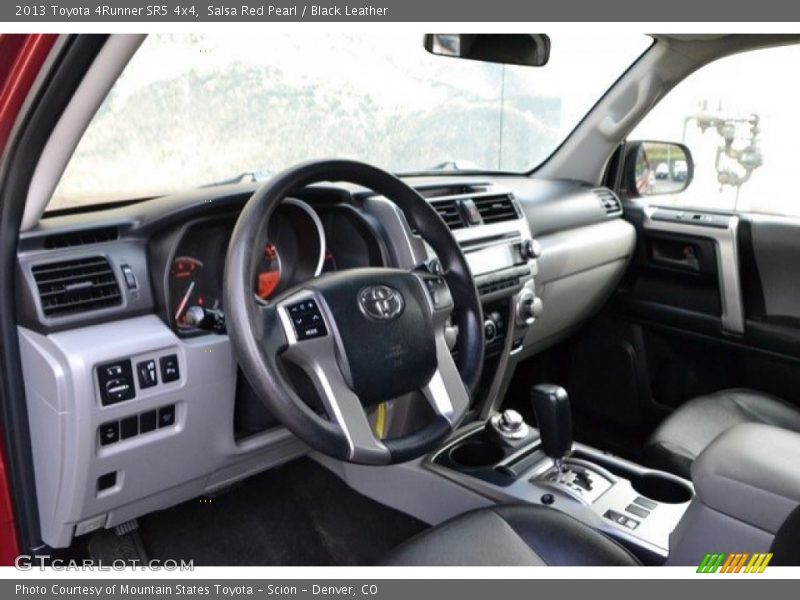 Salsa Red Pearl / Black Leather 2013 Toyota 4Runner SR5 4x4