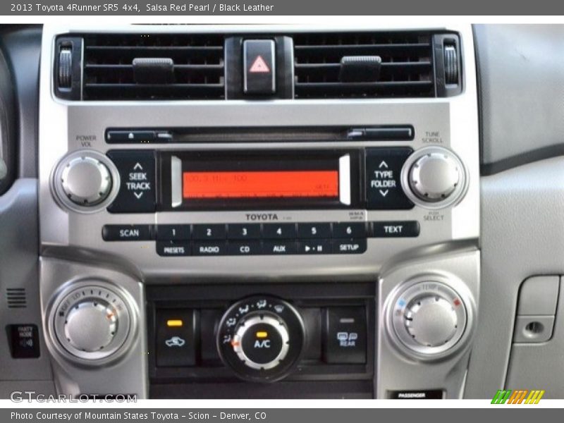 Salsa Red Pearl / Black Leather 2013 Toyota 4Runner SR5 4x4