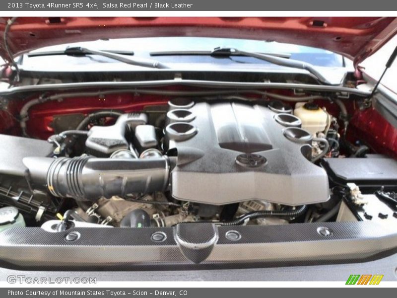 Salsa Red Pearl / Black Leather 2013 Toyota 4Runner SR5 4x4