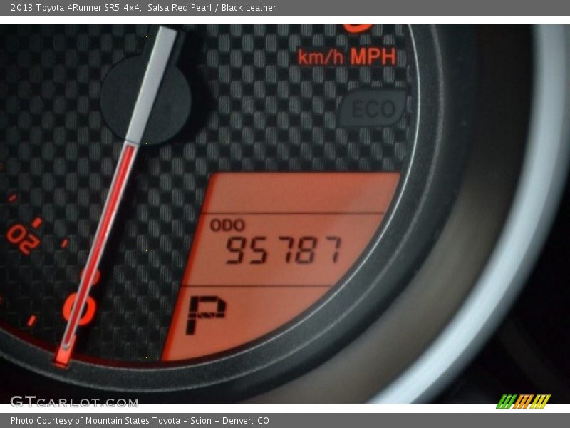 Salsa Red Pearl / Black Leather 2013 Toyota 4Runner SR5 4x4