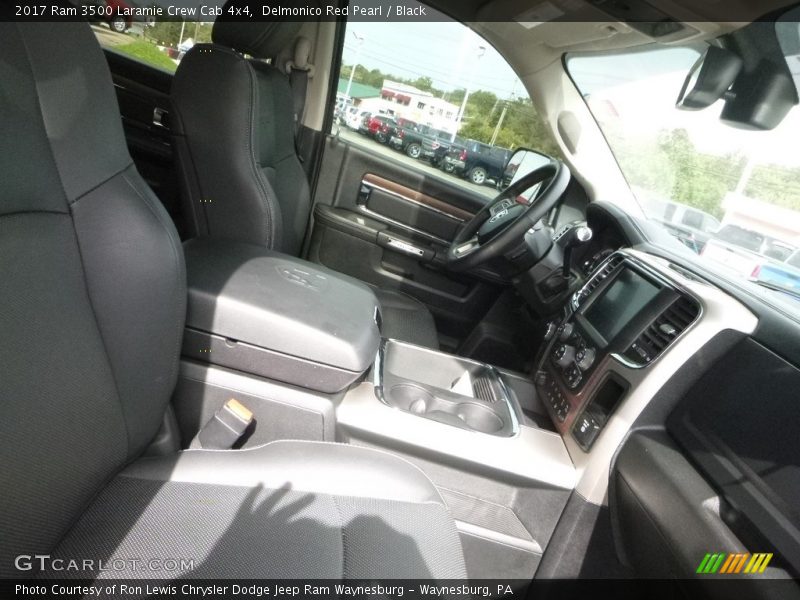 Delmonico Red Pearl / Black 2017 Ram 3500 Laramie Crew Cab 4x4