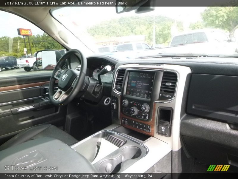 Delmonico Red Pearl / Black 2017 Ram 3500 Laramie Crew Cab 4x4