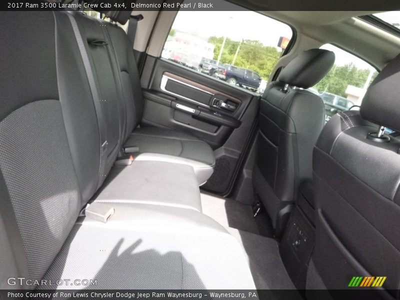 Delmonico Red Pearl / Black 2017 Ram 3500 Laramie Crew Cab 4x4