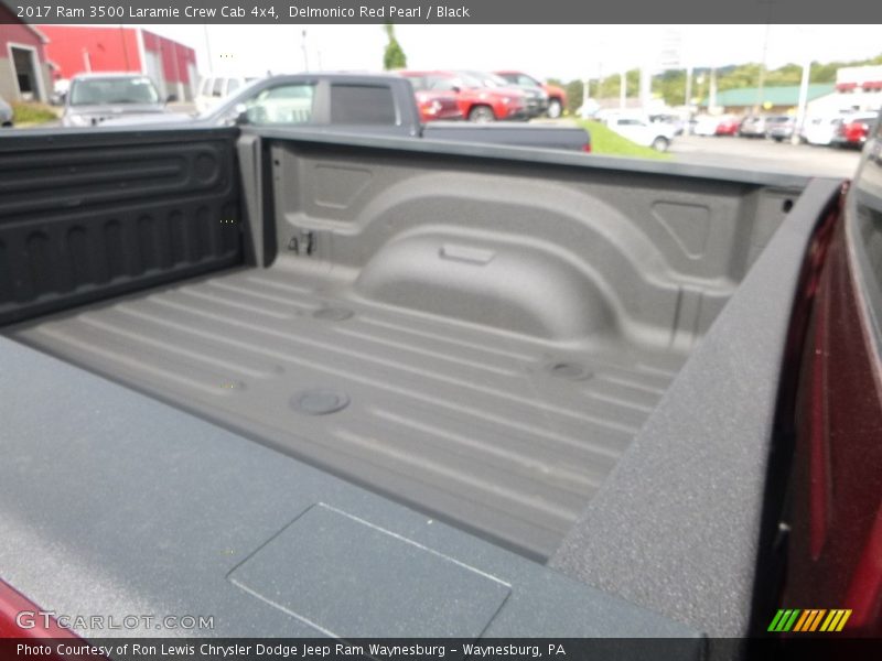 Delmonico Red Pearl / Black 2017 Ram 3500 Laramie Crew Cab 4x4