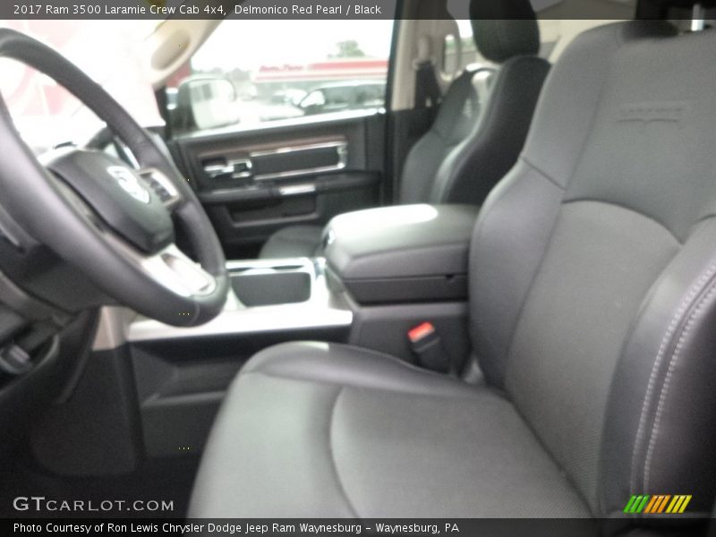 Delmonico Red Pearl / Black 2017 Ram 3500 Laramie Crew Cab 4x4