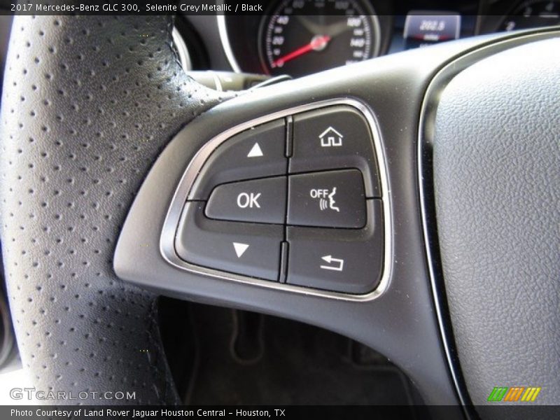 Selenite Grey Metallic / Black 2017 Mercedes-Benz GLC 300