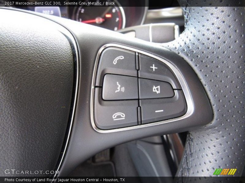 Selenite Grey Metallic / Black 2017 Mercedes-Benz GLC 300