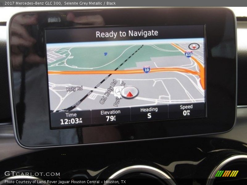 Selenite Grey Metallic / Black 2017 Mercedes-Benz GLC 300