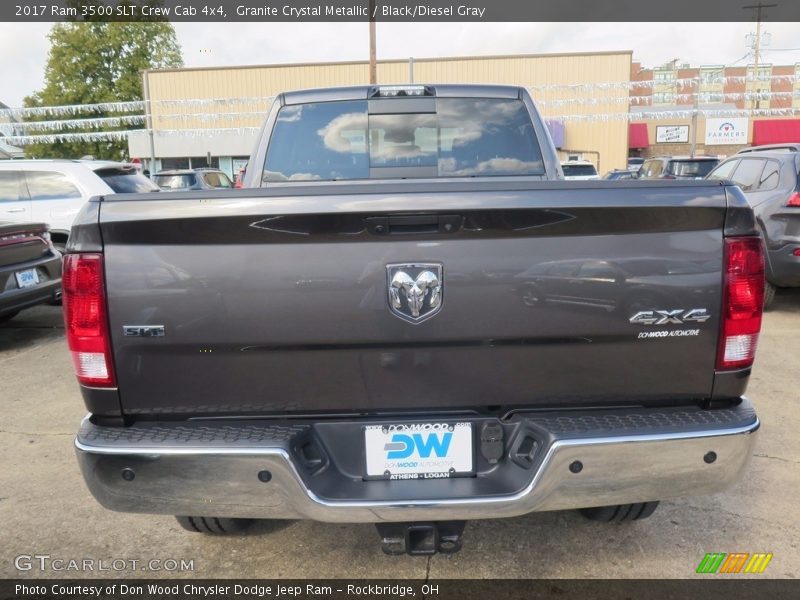 Granite Crystal Metallic / Black/Diesel Gray 2017 Ram 3500 SLT Crew Cab 4x4