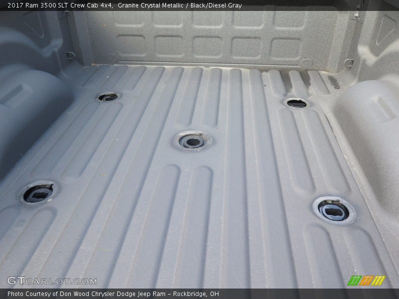 Granite Crystal Metallic / Black/Diesel Gray 2017 Ram 3500 SLT Crew Cab 4x4