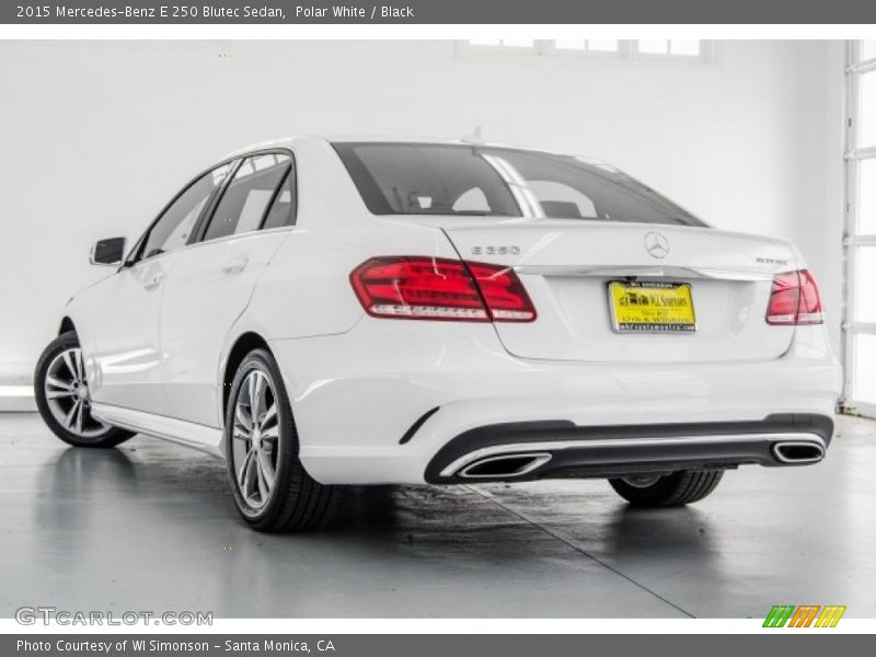 Polar White / Black 2015 Mercedes-Benz E 250 Blutec Sedan