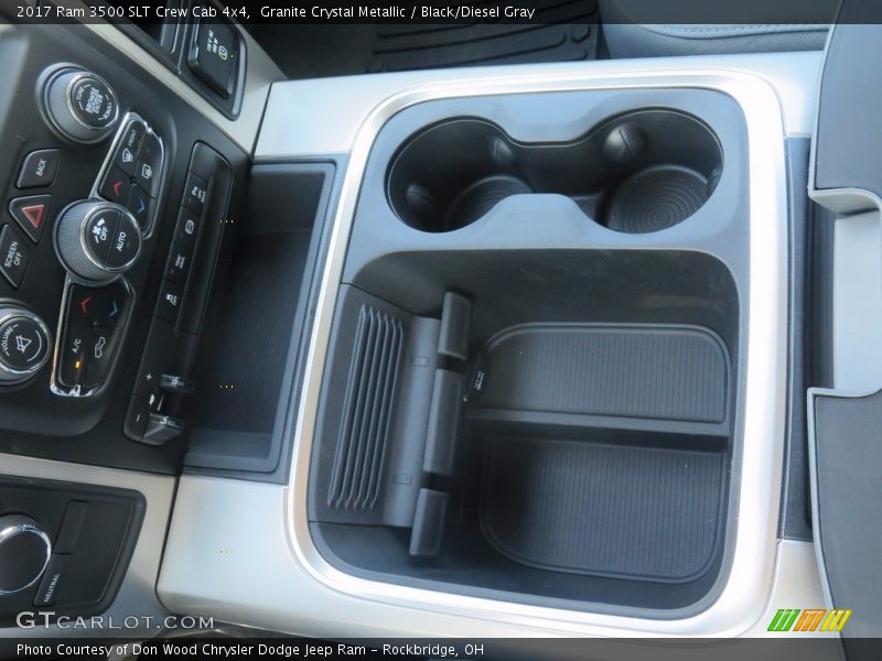 Granite Crystal Metallic / Black/Diesel Gray 2017 Ram 3500 SLT Crew Cab 4x4