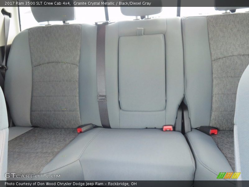 Granite Crystal Metallic / Black/Diesel Gray 2017 Ram 3500 SLT Crew Cab 4x4