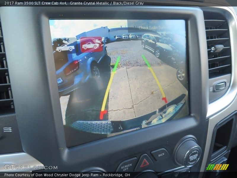 Granite Crystal Metallic / Black/Diesel Gray 2017 Ram 3500 SLT Crew Cab 4x4