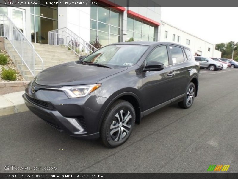 Magnetic Gray Metallic / Black 2017 Toyota RAV4 LE