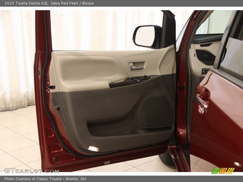Salsa Red Pearl / Bisque 2015 Toyota Sienna XLE