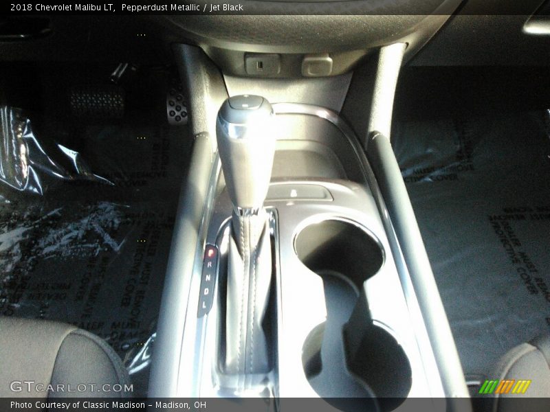 Pepperdust Metallic / Jet Black 2018 Chevrolet Malibu LT