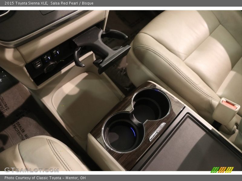 Salsa Red Pearl / Bisque 2015 Toyota Sienna XLE