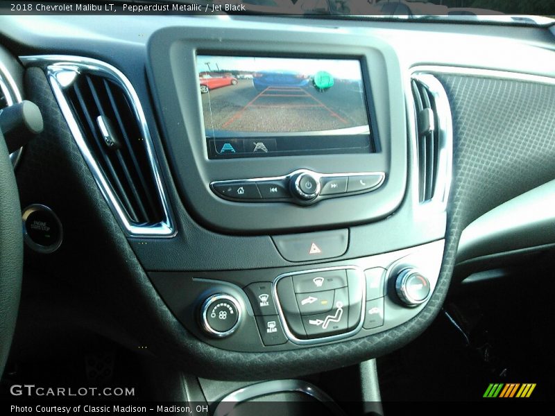 Pepperdust Metallic / Jet Black 2018 Chevrolet Malibu LT