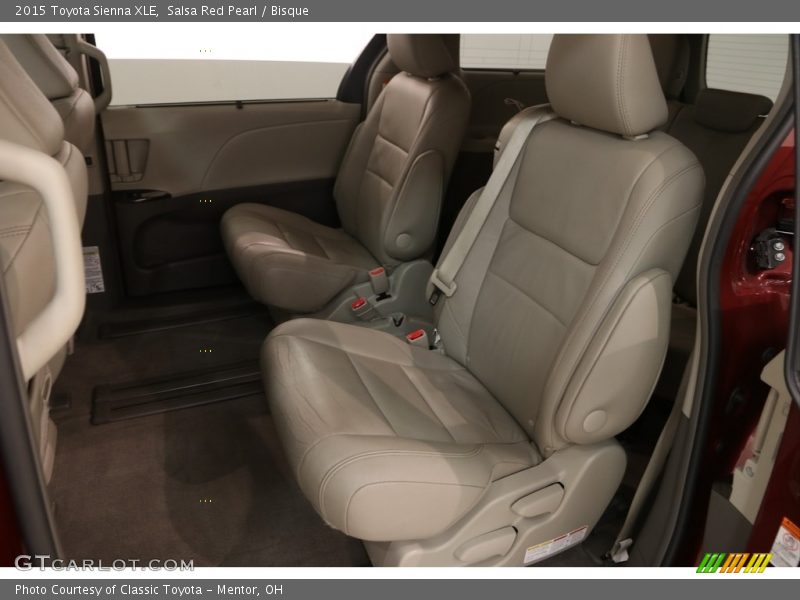 Salsa Red Pearl / Bisque 2015 Toyota Sienna XLE