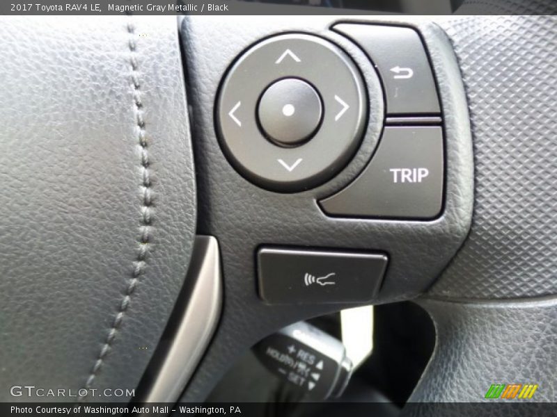 Magnetic Gray Metallic / Black 2017 Toyota RAV4 LE