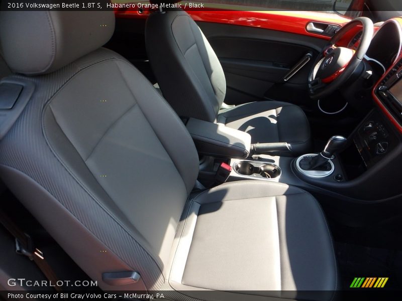 Habanero Orange Metallic / Black 2016 Volkswagen Beetle 1.8T S
