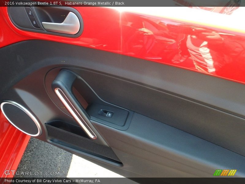Habanero Orange Metallic / Black 2016 Volkswagen Beetle 1.8T S