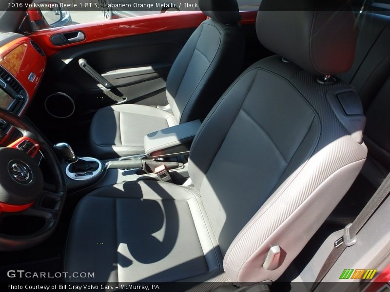 Habanero Orange Metallic / Black 2016 Volkswagen Beetle 1.8T S