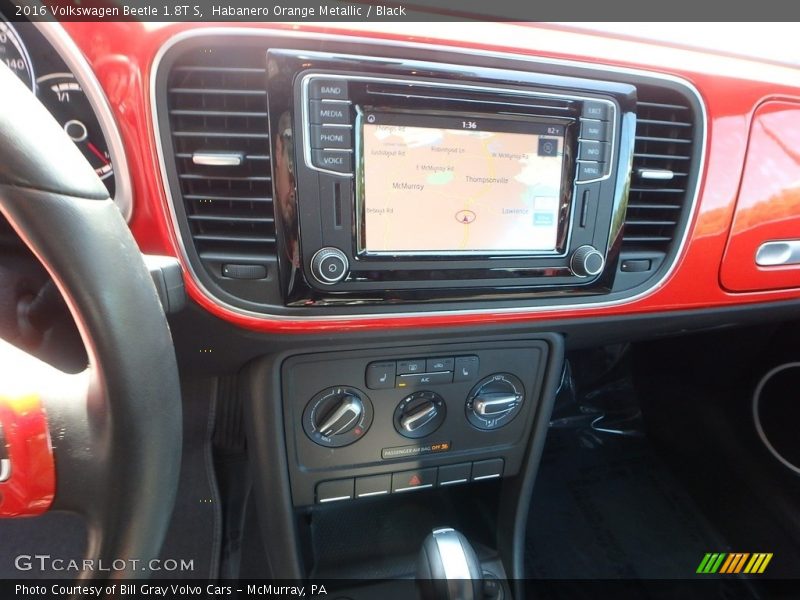 Habanero Orange Metallic / Black 2016 Volkswagen Beetle 1.8T S