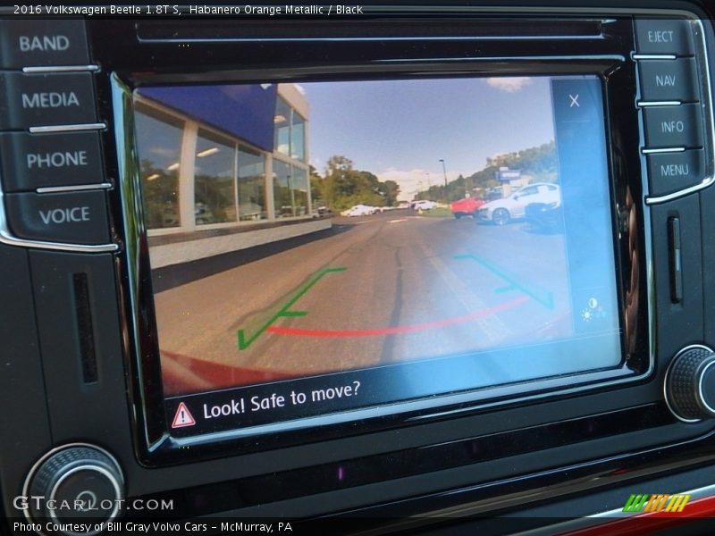 Habanero Orange Metallic / Black 2016 Volkswagen Beetle 1.8T S