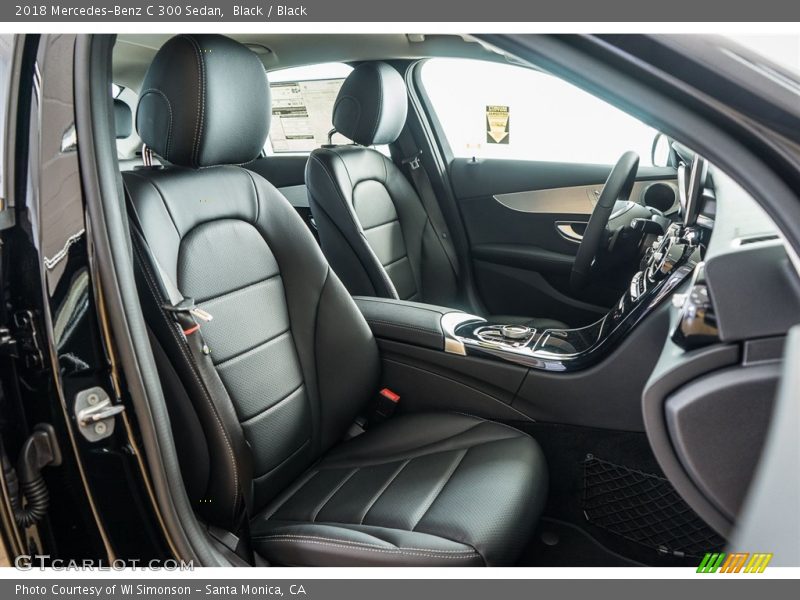 Black / Black 2018 Mercedes-Benz C 300 Sedan