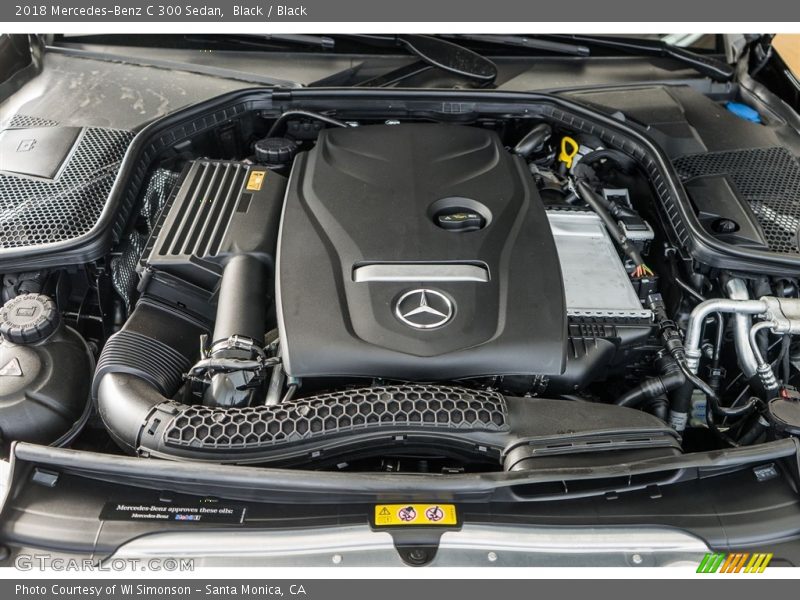 Black / Black 2018 Mercedes-Benz C 300 Sedan
