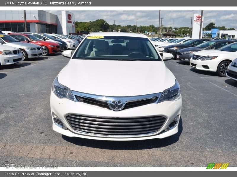Blizzard Pearl / Almond 2014 Toyota Avalon XLE