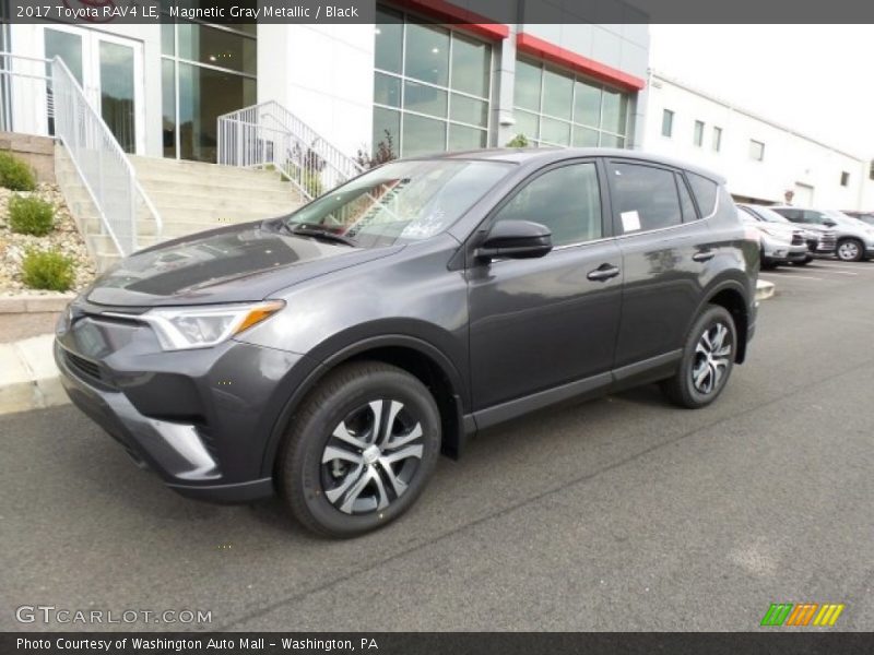 Magnetic Gray Metallic / Black 2017 Toyota RAV4 LE