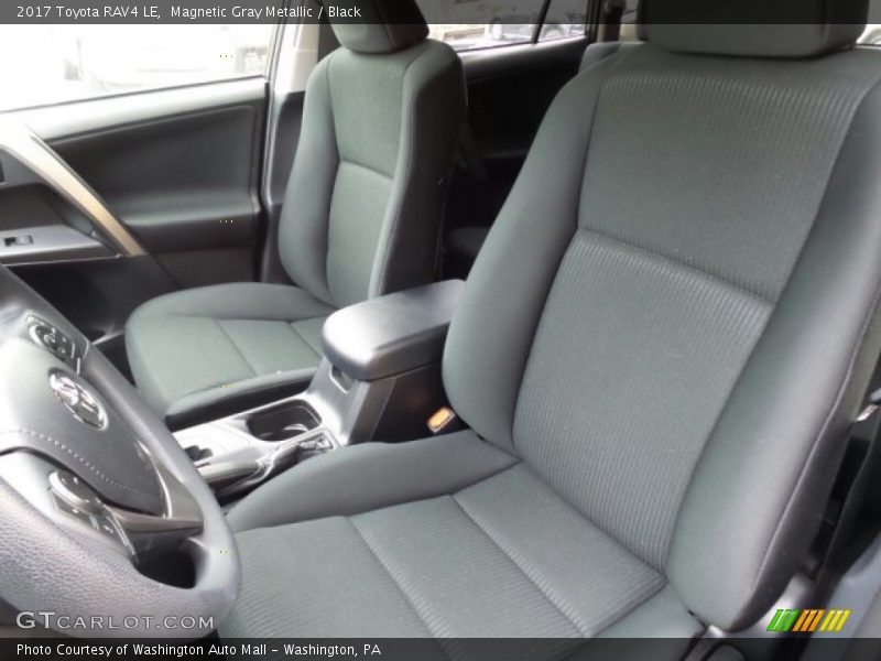 Magnetic Gray Metallic / Black 2017 Toyota RAV4 LE