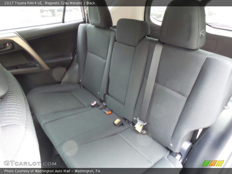 Magnetic Gray Metallic / Black 2017 Toyota RAV4 LE